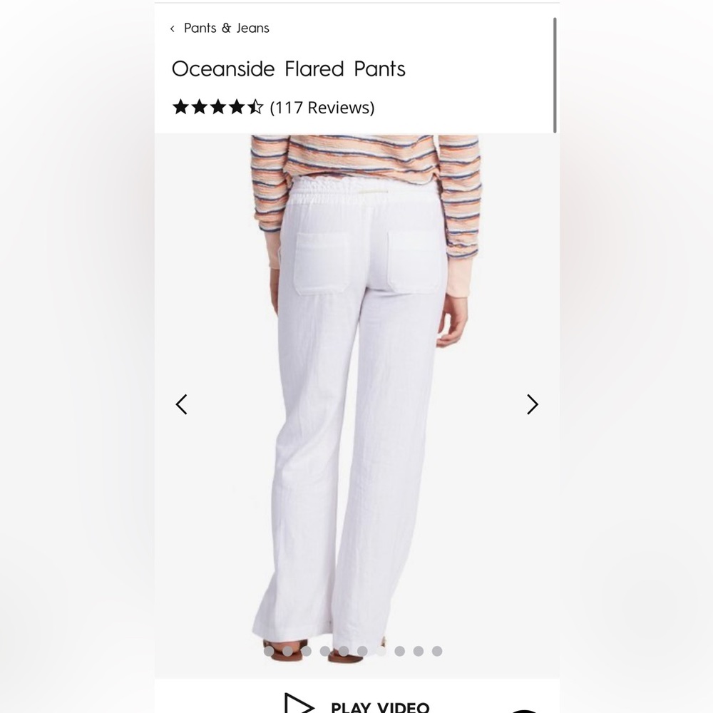 COPY - Roxy Linen Pants - Picture 4 of 6